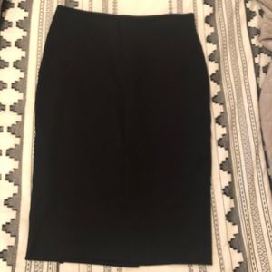 Merona black pencil skirt
